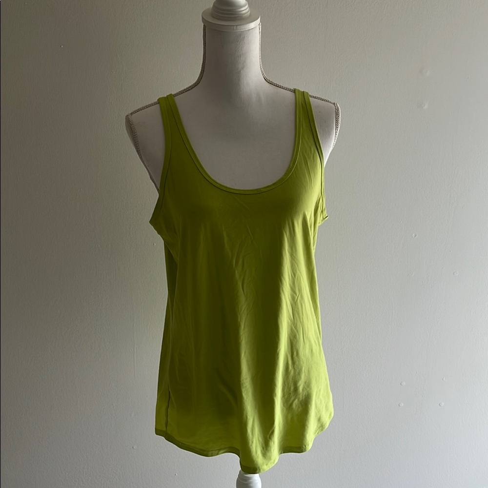 No Boundaries Bright Green Tank Top